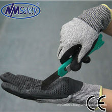 NMSAFETY New Products PVC dots cut resistant hand gloves